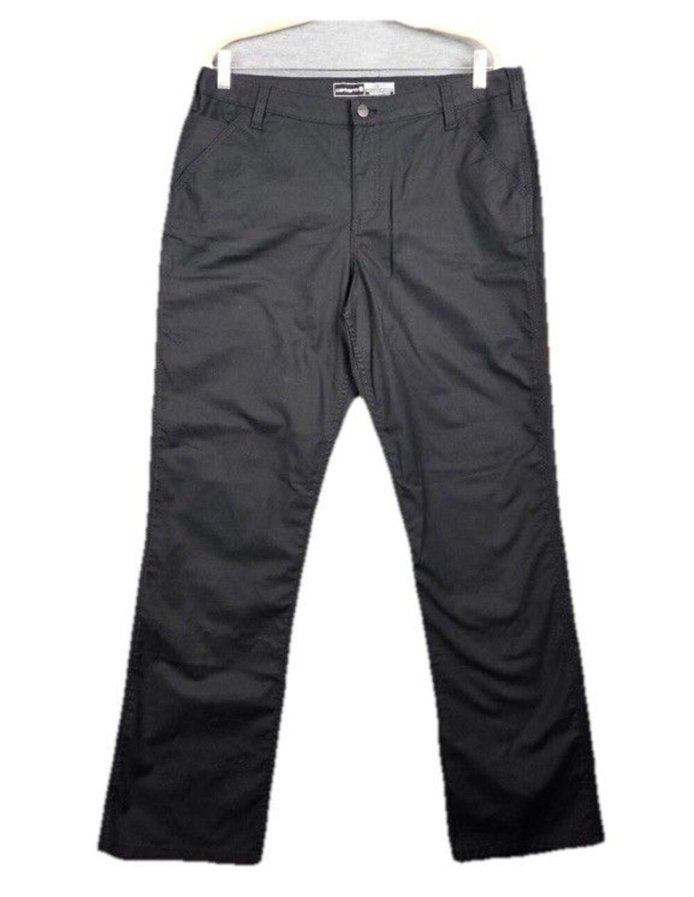 Carhartt 103104 Women’s 16 Tall Stretch Work Utility Pants Cotton Blend Black